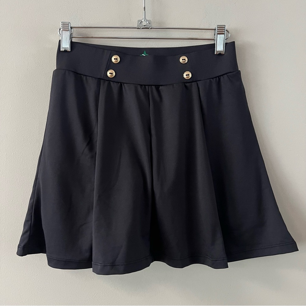 Tuckernuck Flounce Renee 15 in golf skort Ladies size xs Black